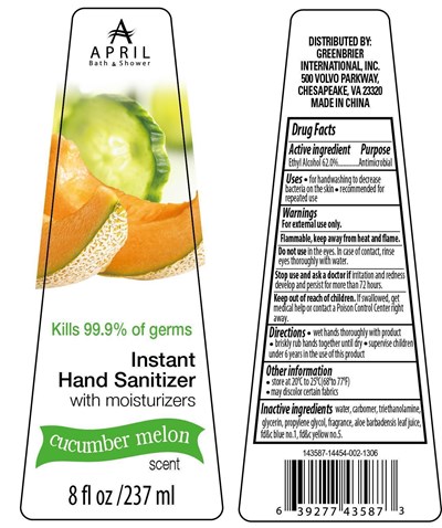 Label Image (Cucumber Melon Label)